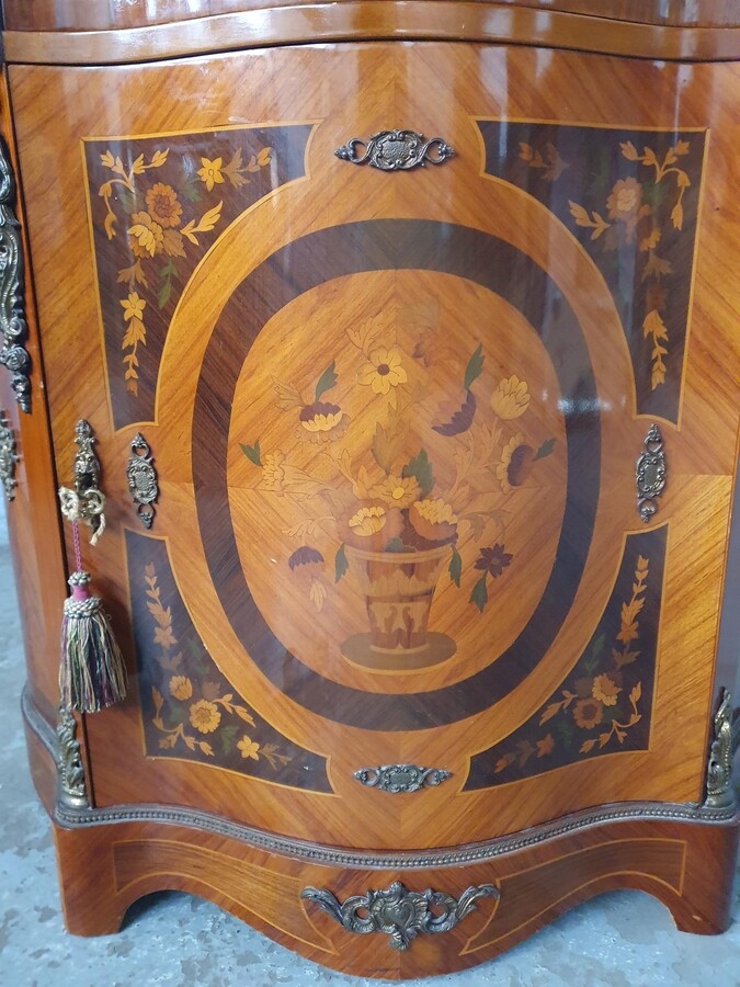 Louis XV Cabinet (marble top)