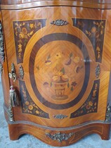 Louis XV Cabinet (marble top)