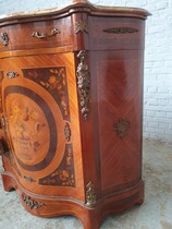 Louis XV Cabinet (marble top)