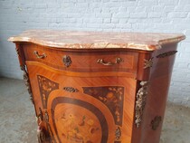Louis XV Cabinet (marble top)