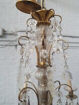 Louis XV Chandelier (colored glass)