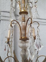 Louis XV Chandelier (colored glass)