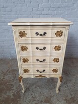 Chest of Drawers Louis XV Belgium oak 1940