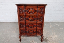 Chest of drawers Louis XV France Walnut 1920