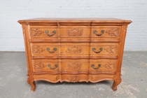 Chest of drawers Louis XV Belgium oak 1920