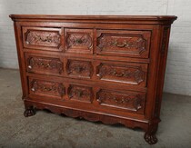 Louis XV  Chest of drawers (large)