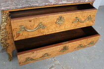Louis XV Chest of Drawers (Marble top)