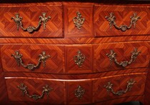 Louis XV Chest of Drawers (marble top)
