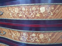 Louis XV Chest of Drawers (marble top)