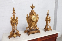 Louis XV Clock set