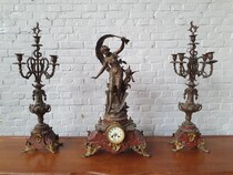 Louis XV Clock set (large)