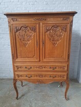 Louis XV (Country French) Bar cabinet