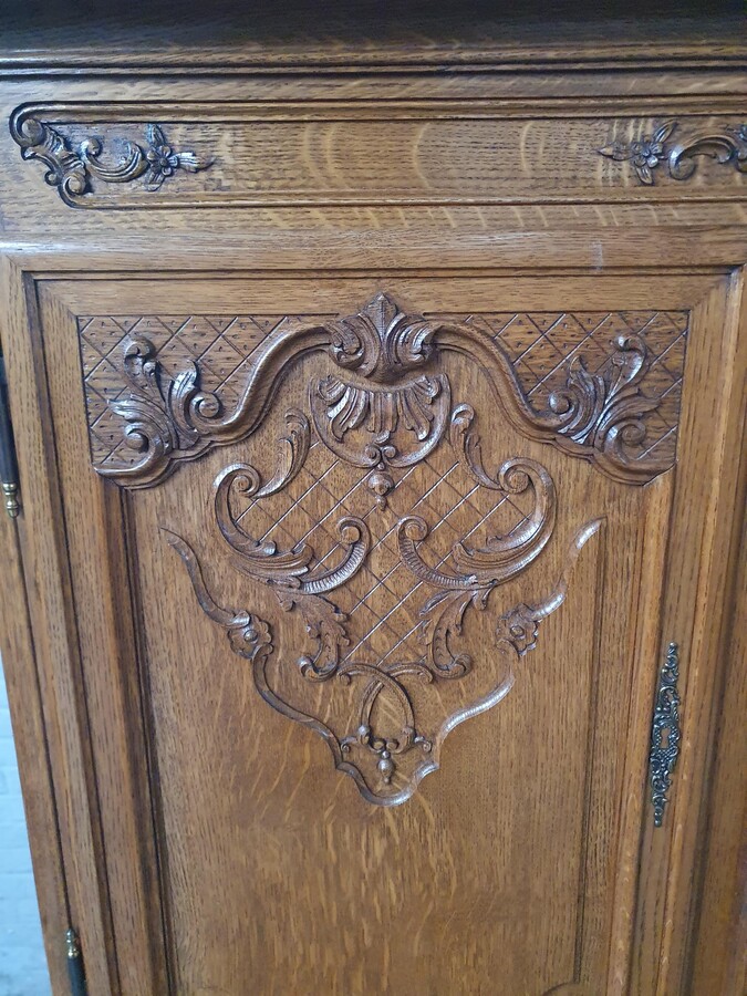 Louis XV (Country French) Bar cabinet