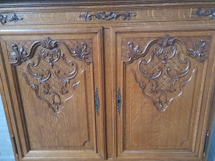 Louis XV (Country French) Bar cabinet