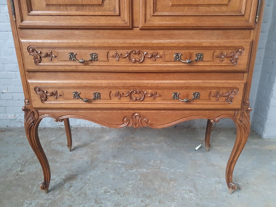 Louis XV (Country French) Bar cabinet