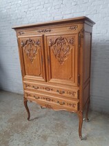 Louis XV (Country French) Bar cabinet
