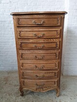 Louis XV (Country French) Chest of Drawers (Large)