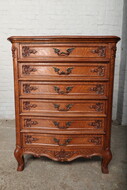Louis XV (Country French) Chest of Drawers (Large)