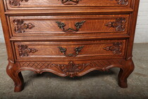 Louis XV (Country French) Chest of Drawers (Large)