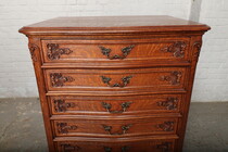 Louis XV (Country French) Chest of Drawers (Large)