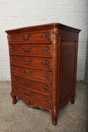 Louis XV (Country French) Chest of Drawers (Large)