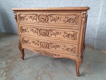 Louis XV (Country French) Chest of Drawers (Large)