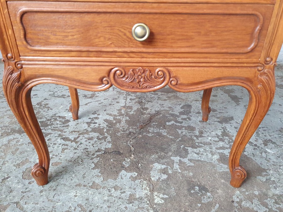 Louis XV (Country French) Nightstands (Pair)