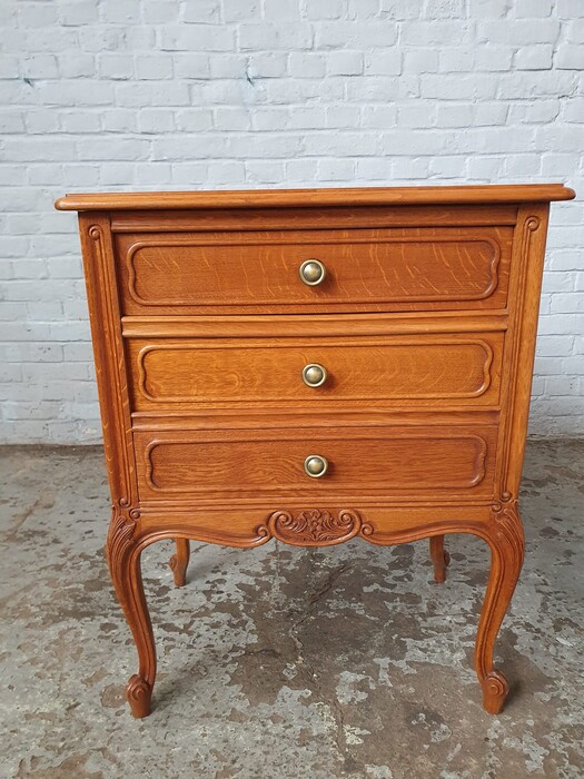 Louis XV (Country French) Nightstands (Pair)