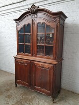 Louis XV (Country French) Vitrine (Display Cabinet)