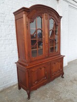 Louis XV (Country French) Vitrine (Display Cabinet)