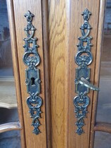 Louis XV (Country French) Vitrine (Display Cabinet)