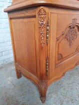 Louis XV (Country French) Vitrine (Display Cabinet)