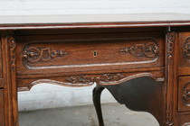 Louis XV Desk + Chairs