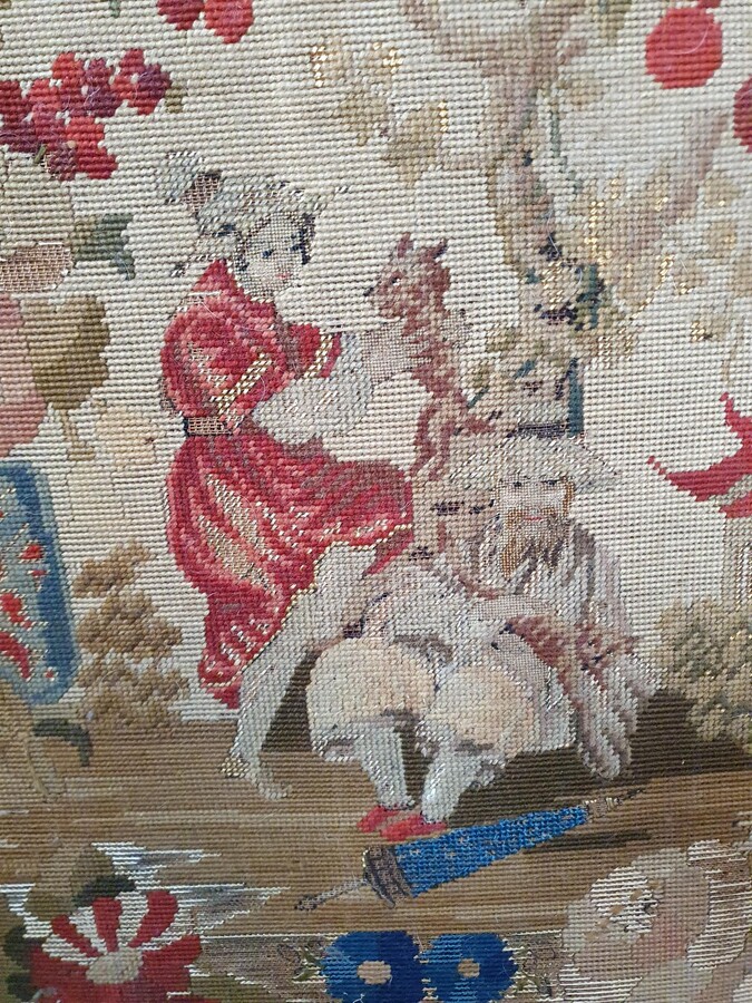 Louis XV Fireplace screen (Tapestry)