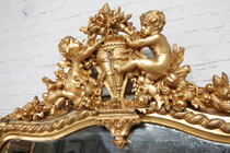 Louis XV Gold leaf Mirror