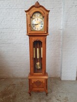 Grandfather Clock Louis XV Belgium Oak 1940