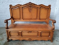 Louis XV Hall Bench