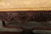 Louis XV (Liege style) Bench