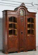 Louis XV (Liege style) Bookcase