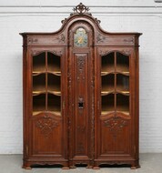 Louis XV (Liege style) Bookcase