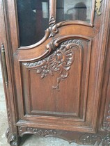 Louis XV (Liege style) Bookcase/Vitrine