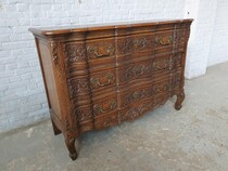 Louis XV (Liege style) Chest of Drawers (Large)