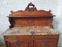 Louis XV (Liege style) Server (marble top)