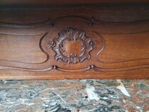 Louis XV (Liege style) Server (marble top)