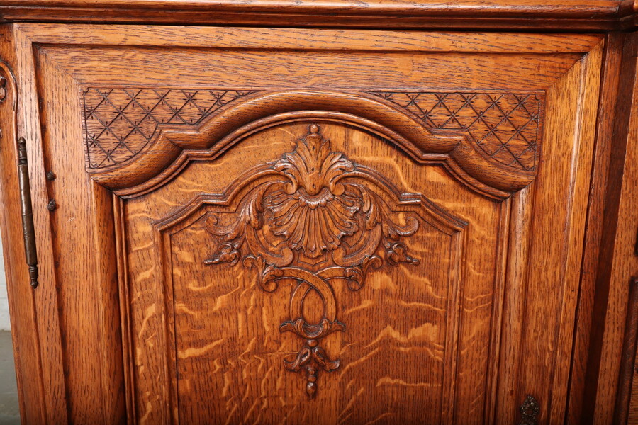 Louis XV (Liege style) Server (marble top)