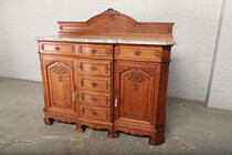 Louis XV (Liege style) Server (marble top)