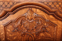 Louis XV (Liege style) Server (marble top)