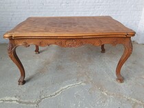 Louis XV (Liege style) Table +  6 chairs