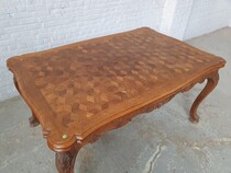 Louis XV (Liege style) Table +  6 chairs