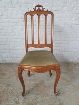 Louis XV (Liege style) Table +  6 chairs